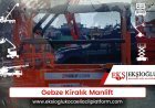 Gebze Kiralık Manlift