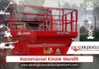 Karamürsel Kiralık Manlift