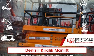 Denizli  Kiralık Manlift