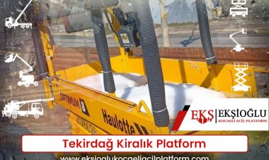 Tekirdağ Kiralık Platform